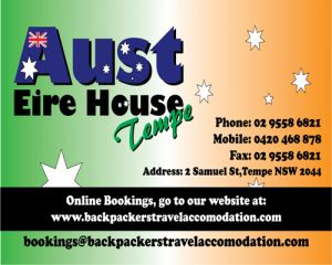 Aust Eire House Tempe - Accommodation Yamba